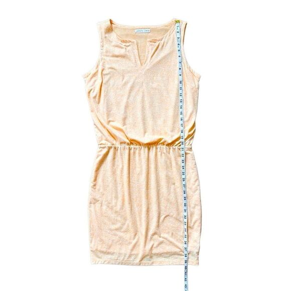 Athleta Vida Tiger Lily Orange Linen Blend Sleeveless Dress Medium - Picture 9 of 10